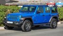 Jeep Wrangler Unlimited Sport Plus V6 3.6L , GCC , 2022 , 0Km , W/3 Yrs or 60K Km WNTY @Official Dealer Exterior view