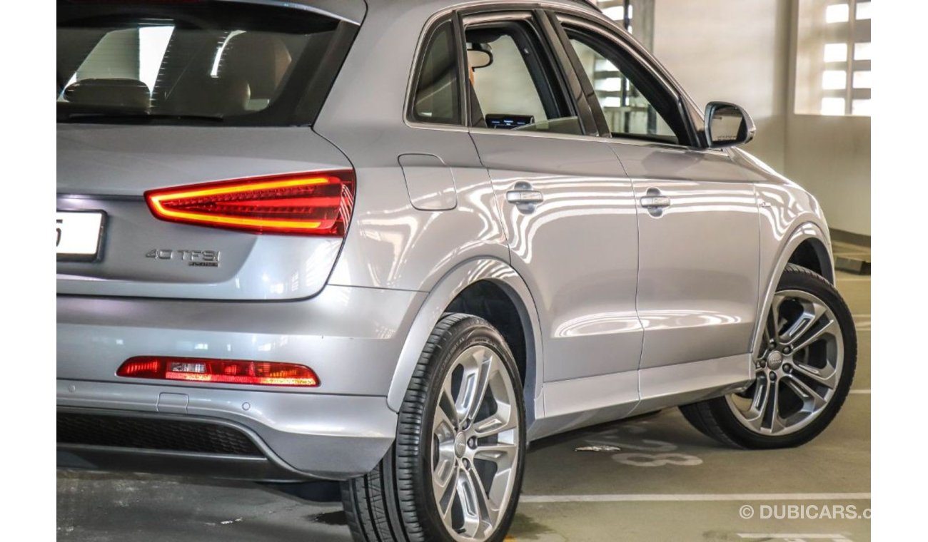 أودي Q3 Audi Q3 40 TFSI S-Line 2015 GCC under Warranty with Zero Down-Payment.