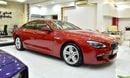 بي أم دبليو 640i EXCELLENT DEAL for our BMW 640i GranCoupe M-Kit ( 2016 Model ) in Red Color GCC Specs