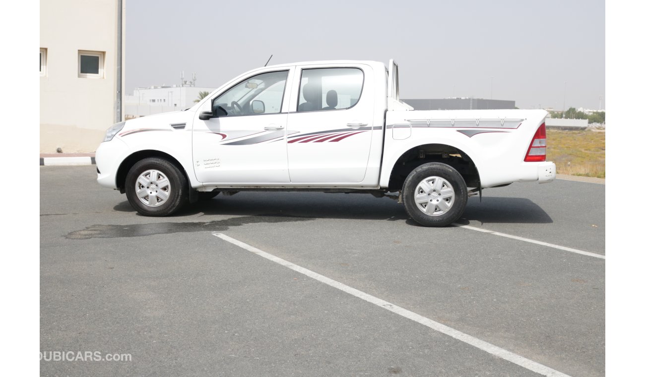 Foton Tunland 4X2 DOUBLE CABIN PICK UP TRUCK
