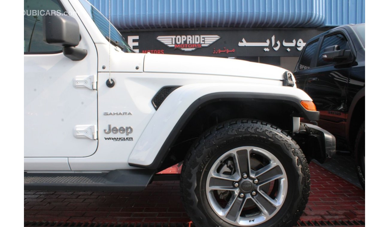 جيب رانجلر UNLIMITED SAHARA 2.0L 2020 - FOR ONLY 1,993 AED MONTHLY