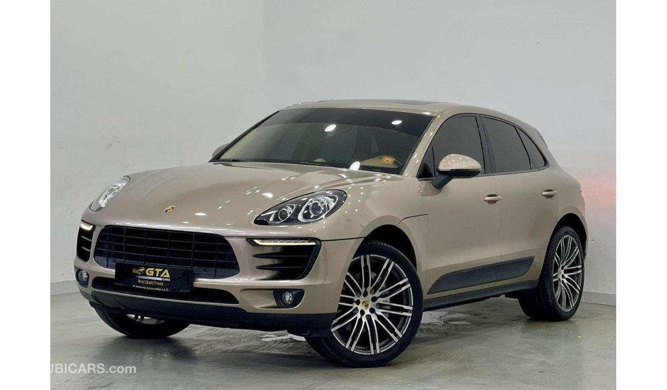 Porsche Macan S 2015 Porsche Macan S Full Option, Full Service History, Warranty, GCC