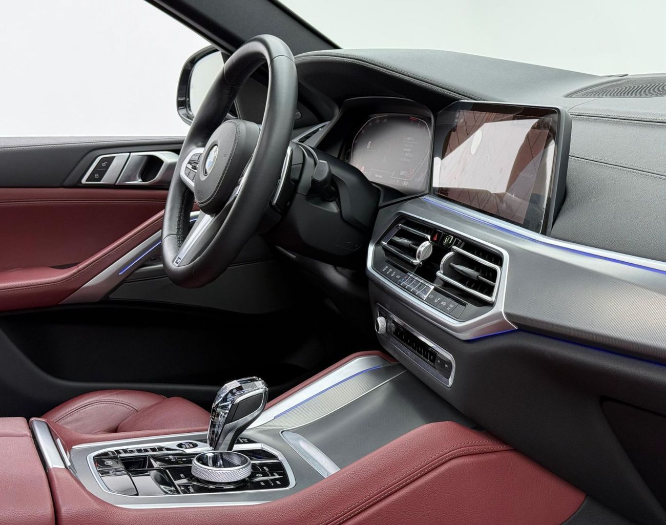 بي أم دبليو X6 40i xLine 3.0L 2021 BMW X6 xDrive40i xLine, 2025 BMW Warranty + Service Pack, Full BMW Service Histo