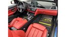 بي أم دبليو 420i M سبورت 2018 BMW 420i M-Kit Convertible, Warranty, Service History, Low Kms, GCC
