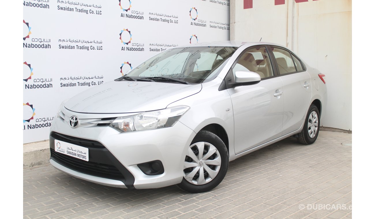 Toyota Yaris 1.5L SE SEDAN 2016 GCC SPECS DEALER WARRANTY