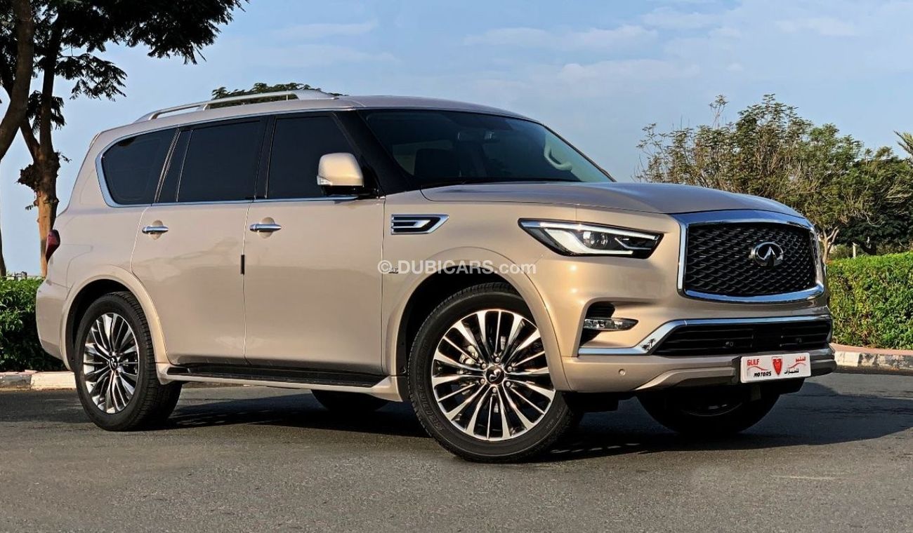 Infiniti QX80 Luxe 7st Black Edition 5.6L-8 Cyl-Full Option- Excellent Condition- Bank Finance Available -Low Kilo