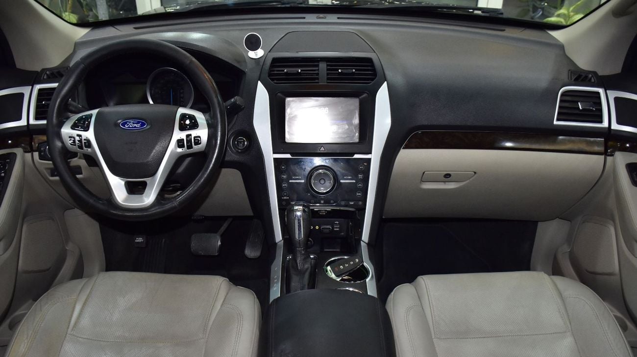 Ford Explorer LIMITED EXCELLENT DEAL for our Ford Explorer Limited 4WD ( 2013 Model ) in Brown Color GCC Specs