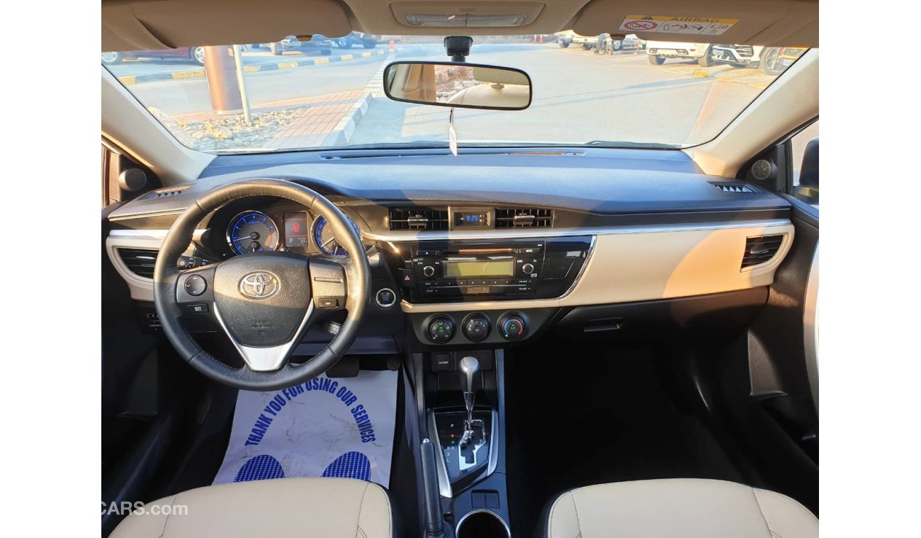 Toyota Corolla SE+ 2.0L 2015 Model with GCC Specs