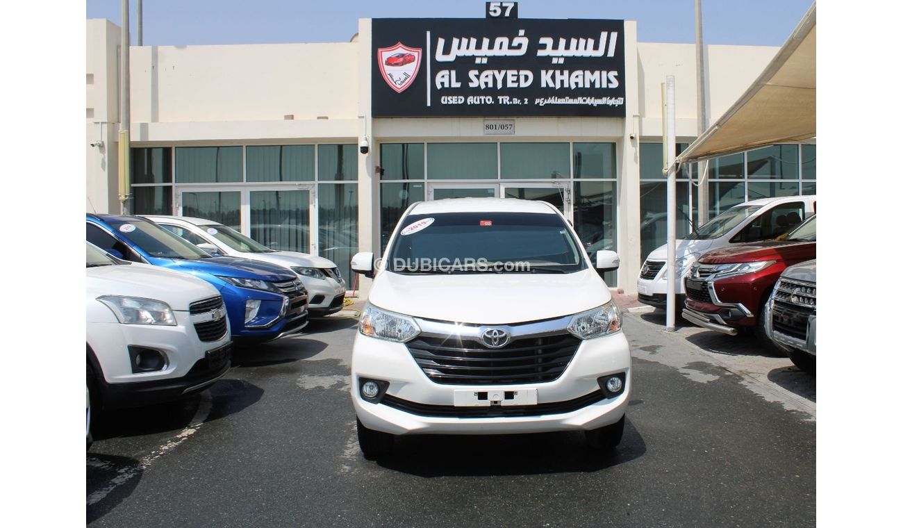 Toyota Avanza GLS ACCIDENTS FREE - GCC - ENGINE 1500 CC - ORIGINAL PAINT - CAR IS IN PERFECT CONDITION INSIDE OUT