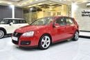 Volkswagen Golf EXCELLENT DEAL for our Volkswagen GTi ( 2009 Model ) in Red Color GCC Specs