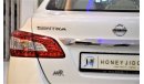 نيسان سنترا AMAZING Nissan Sentra 2016 Model!! in White Color! GCC Specs