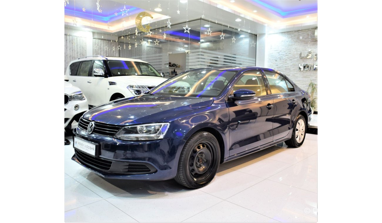 Volkswagen Jetta LOW MILEAGE! ONLY 70,000KM! Volkswagen Jetta 2015 Model!! in Blue Color! GCC Specs