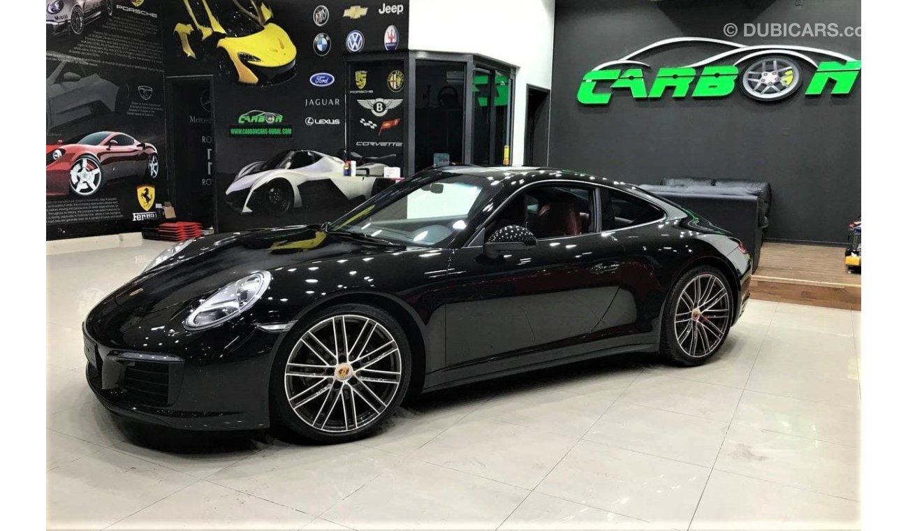 بورش 911 4 PORSCHE 911 CARRERA 4 2018 MODEL GCC CAR IN SHOWROOM CONDITION WITH ONLY 13K KM