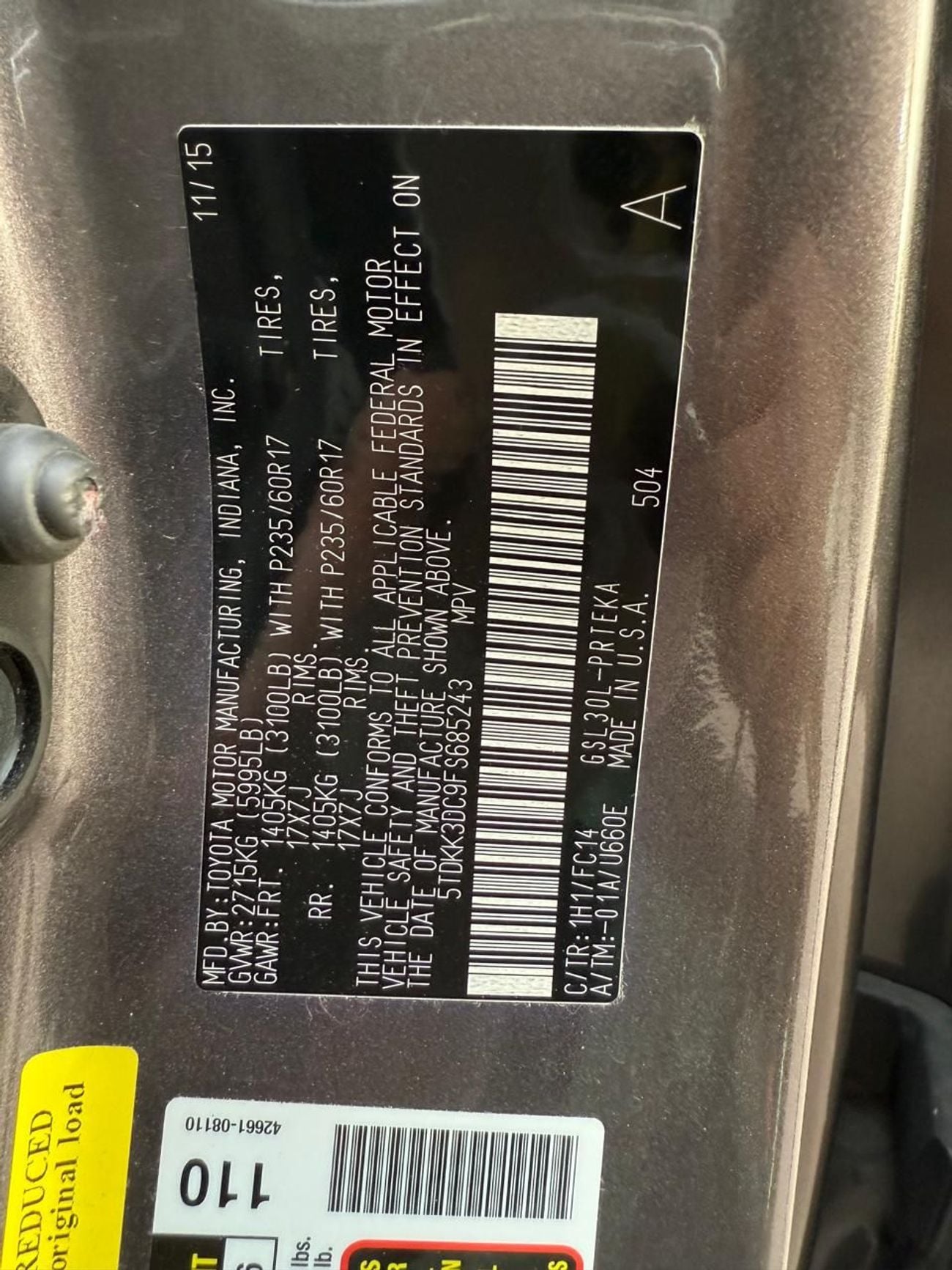 Toyota Sienna