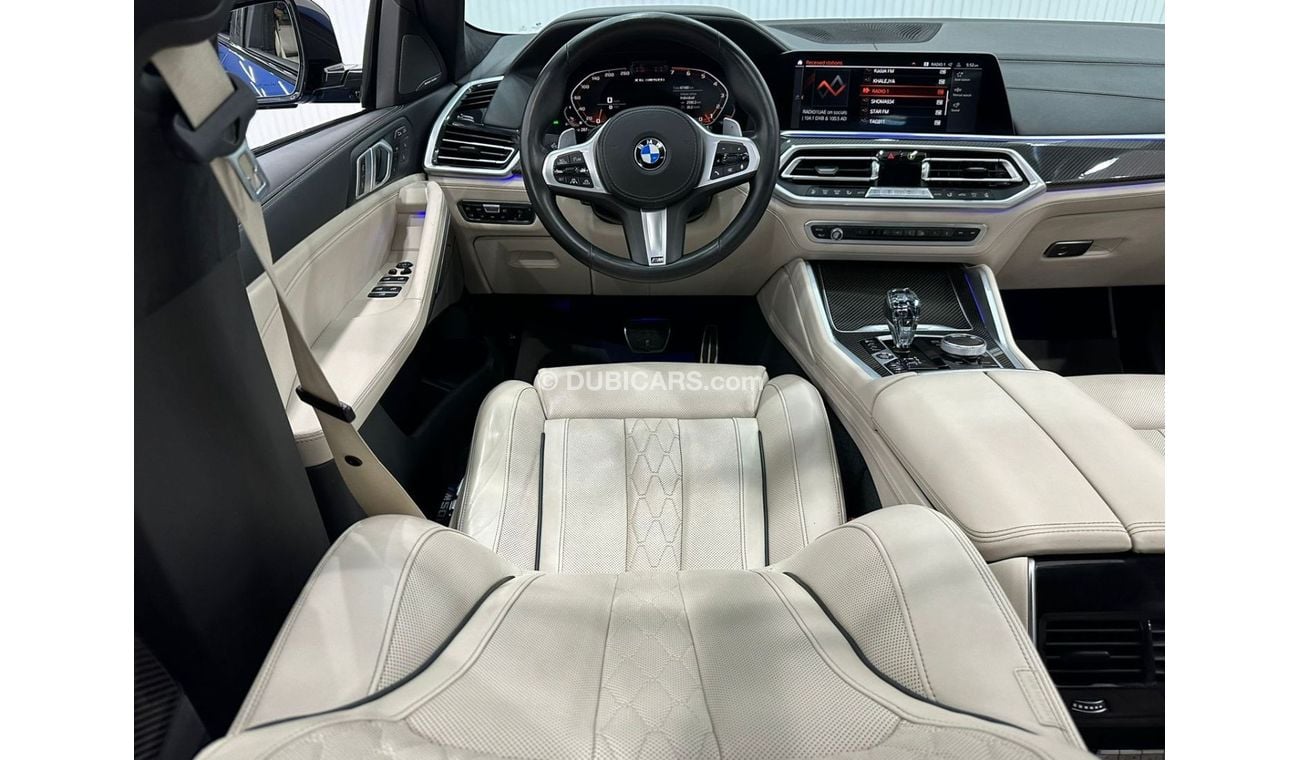 بي أم دبليو X6 2020 BMW X6 M50i, Jan 2025 BMW Warranty + Service Contract, Full Options, GCC
