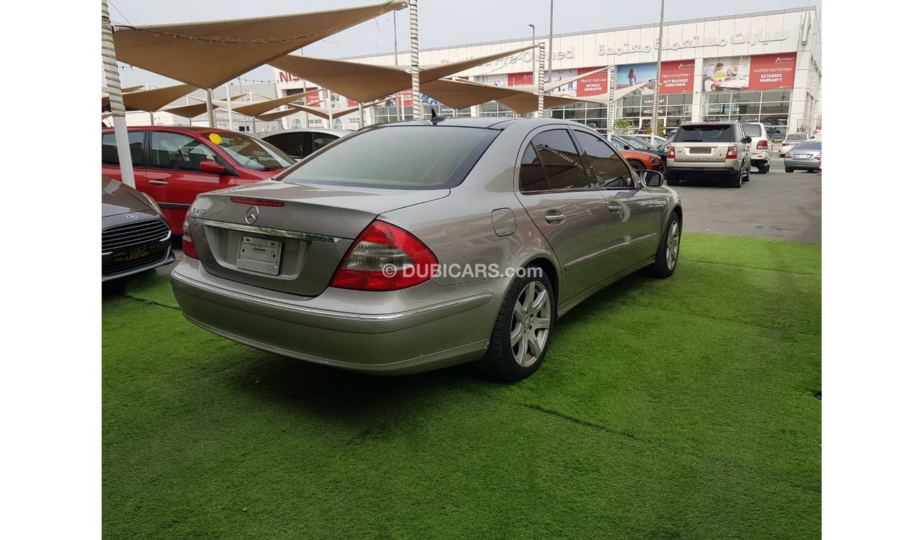 Mercedes-Benz E 350 Ward - number one - fingerprint - slot - leather - alloy wheels - wood - in excellent condition, wit