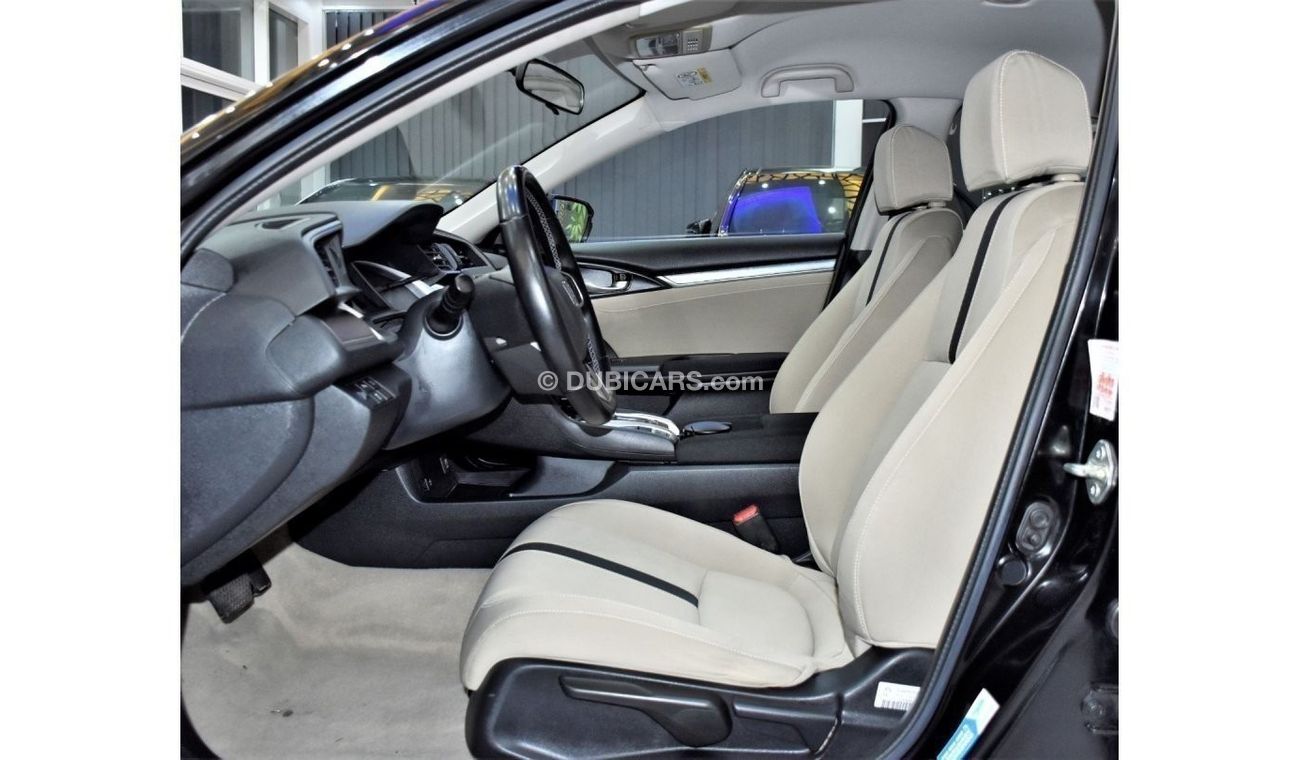 Honda Civic EXCELLENT DEAL for our Honda Civic 1.6L ( 2017 Model ) in Black Color GCC Specs