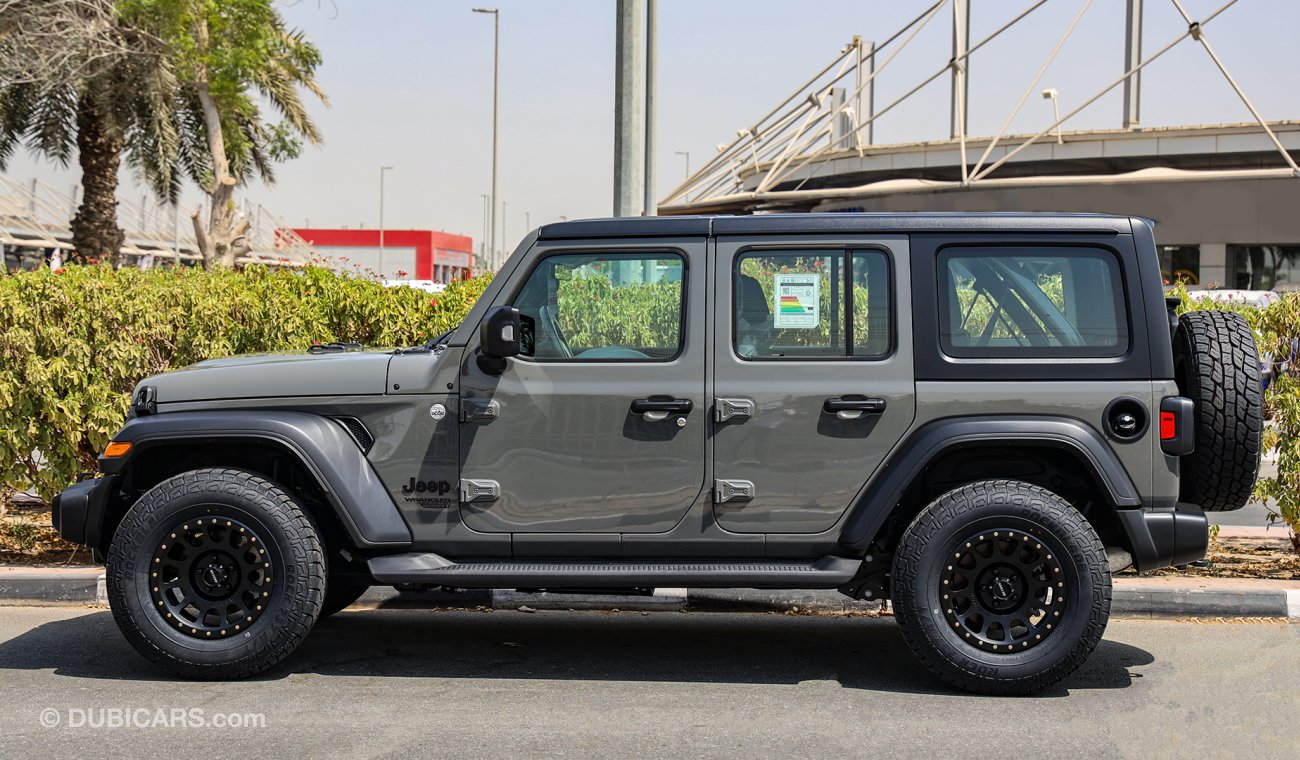 Jeep Wrangler Unlimited Sport Plus V6 3.6L , GCC , 2021 , 0Km , W/3 Yrs or 60K Km WNTY @Official Dealer