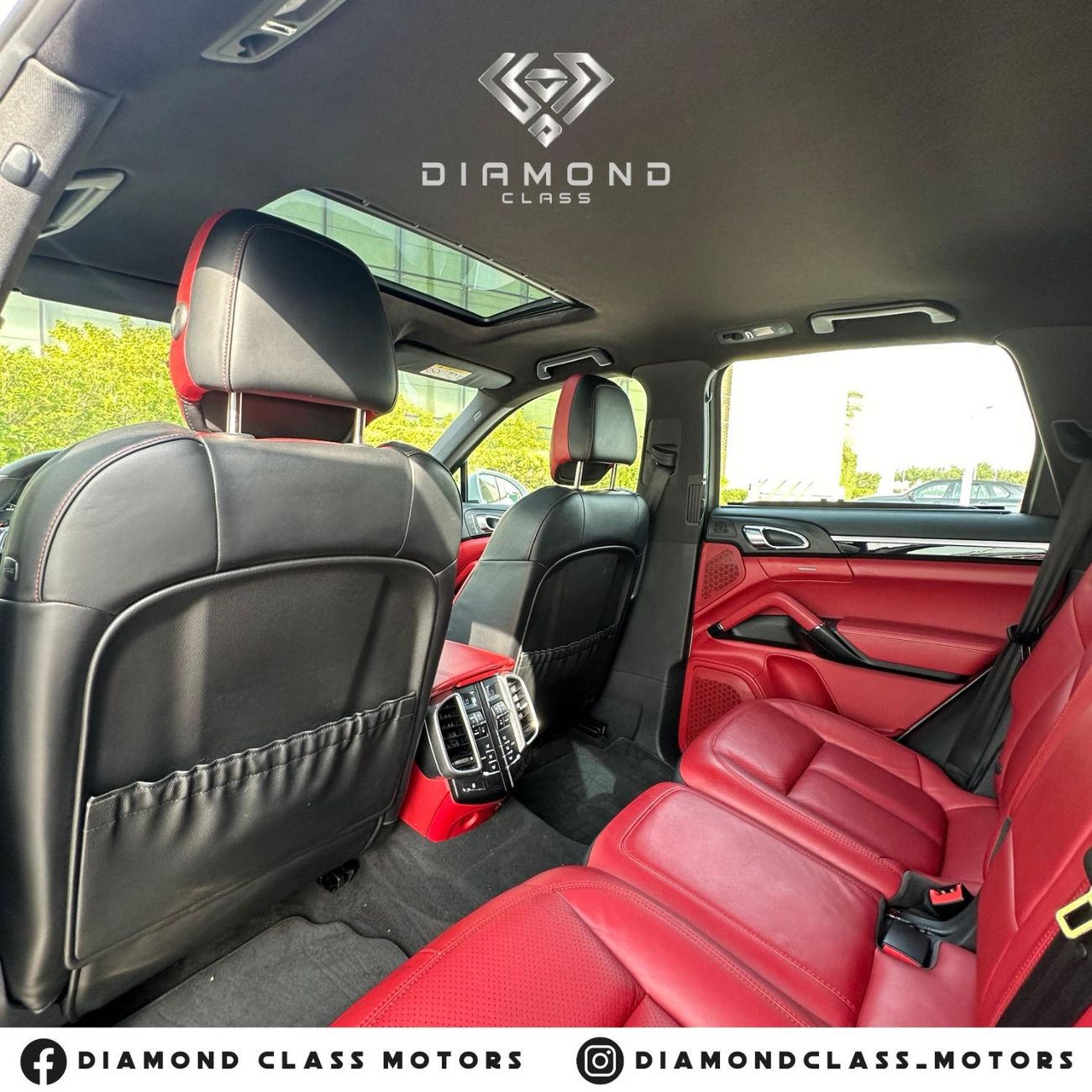 Porsche Cayenne Porsche Cayenne V6 Design Edition Red interior  Full Option GCC AED Under Warranty