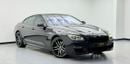 BMW 640i Gran Coupe 2015 BMW 640i Gran Coupe M-Sport, Service History, Fully Loaded, Excellent condition, GCC