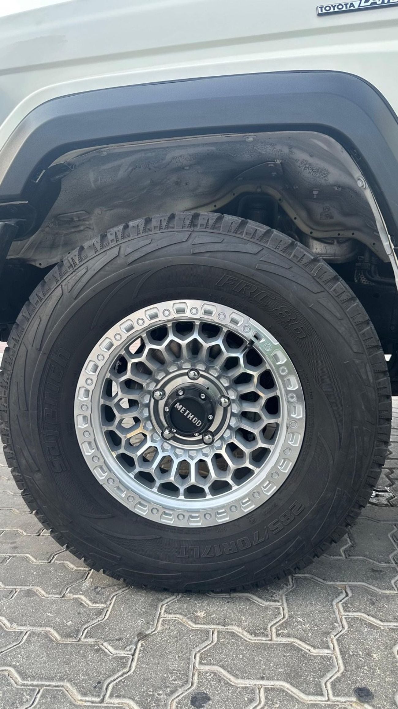 Toyota Land Cruiser GXL with upgrade face