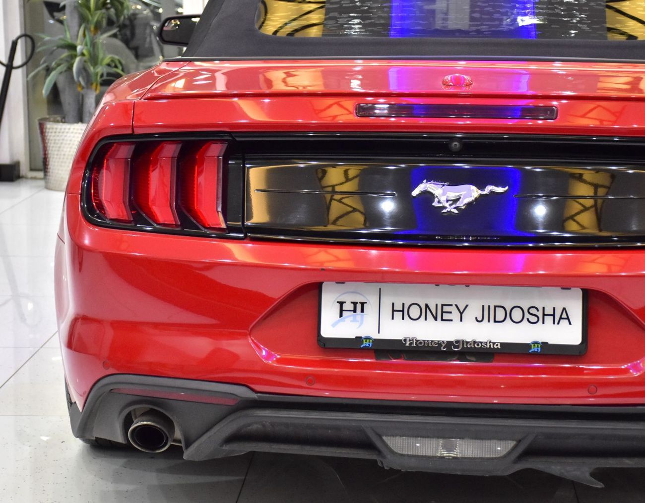 Ford Mustang EXCELLENT DEAL for our Ford Mustang ECOBOOST Convertible ( 2020 Model ) in Red Color American Specs