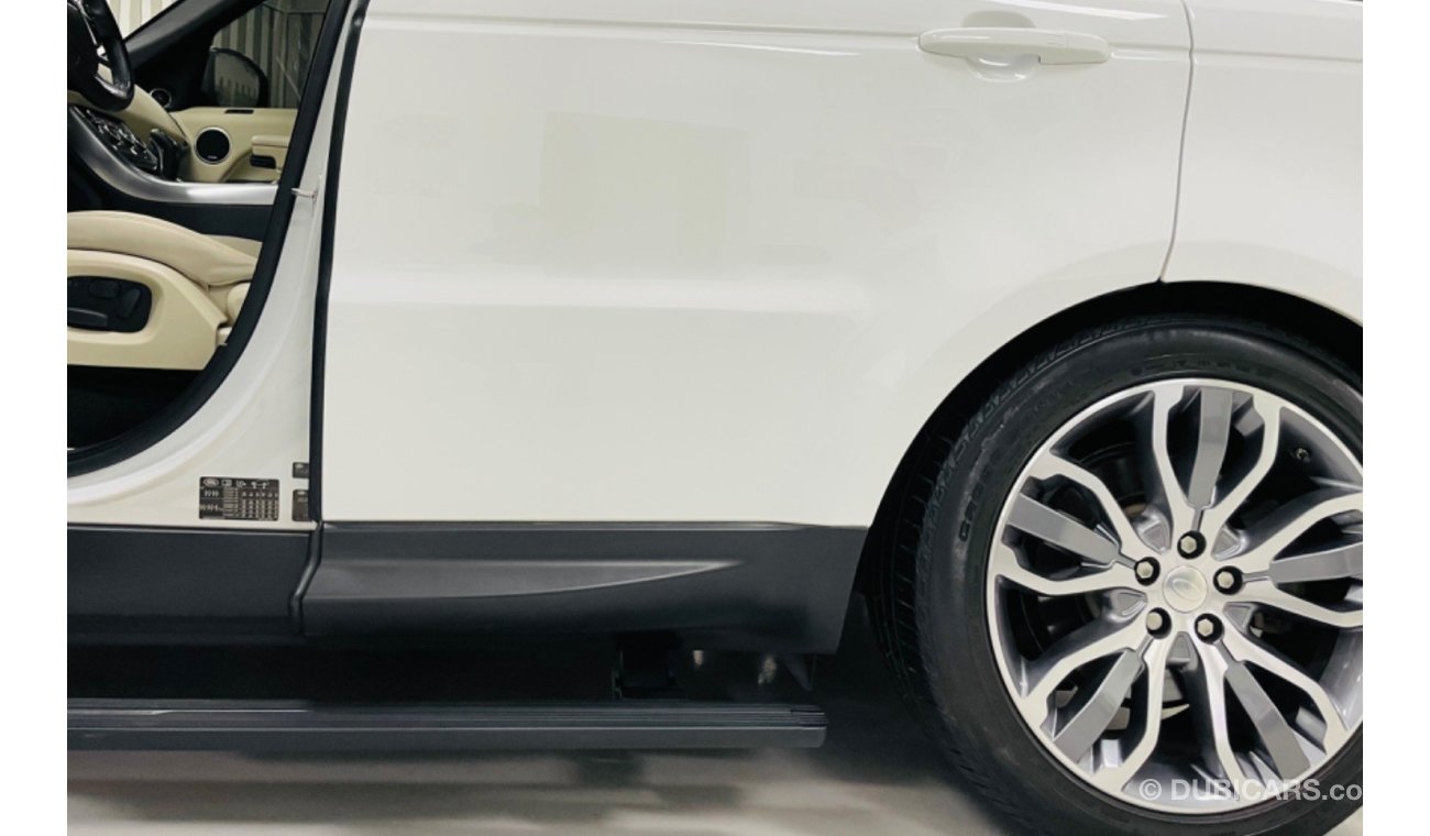 Land Rover Range Rover Sport GCC .. FSH .. Perfect Condition .. HSE .. Top Range .. V6 .