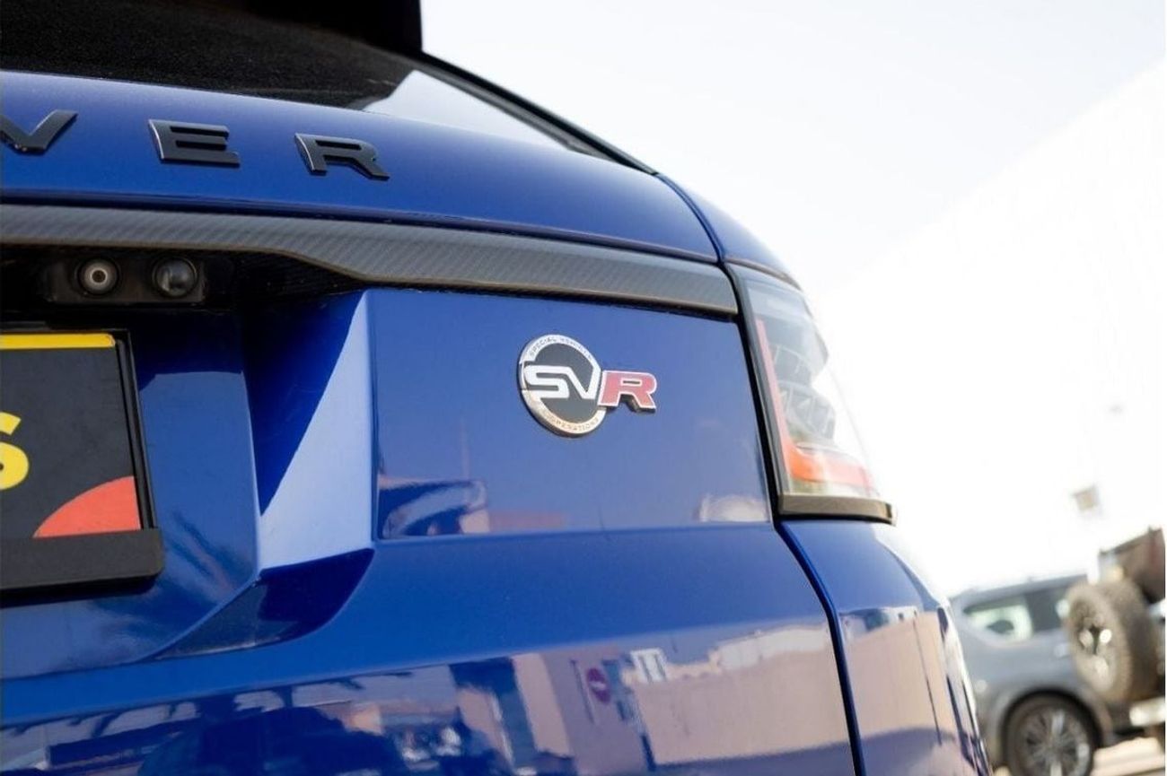 لاند روفر رينج روفر سبورت Range Rover Sport SVR 2019 GCC under Warranty with Flexible Down-Payment.