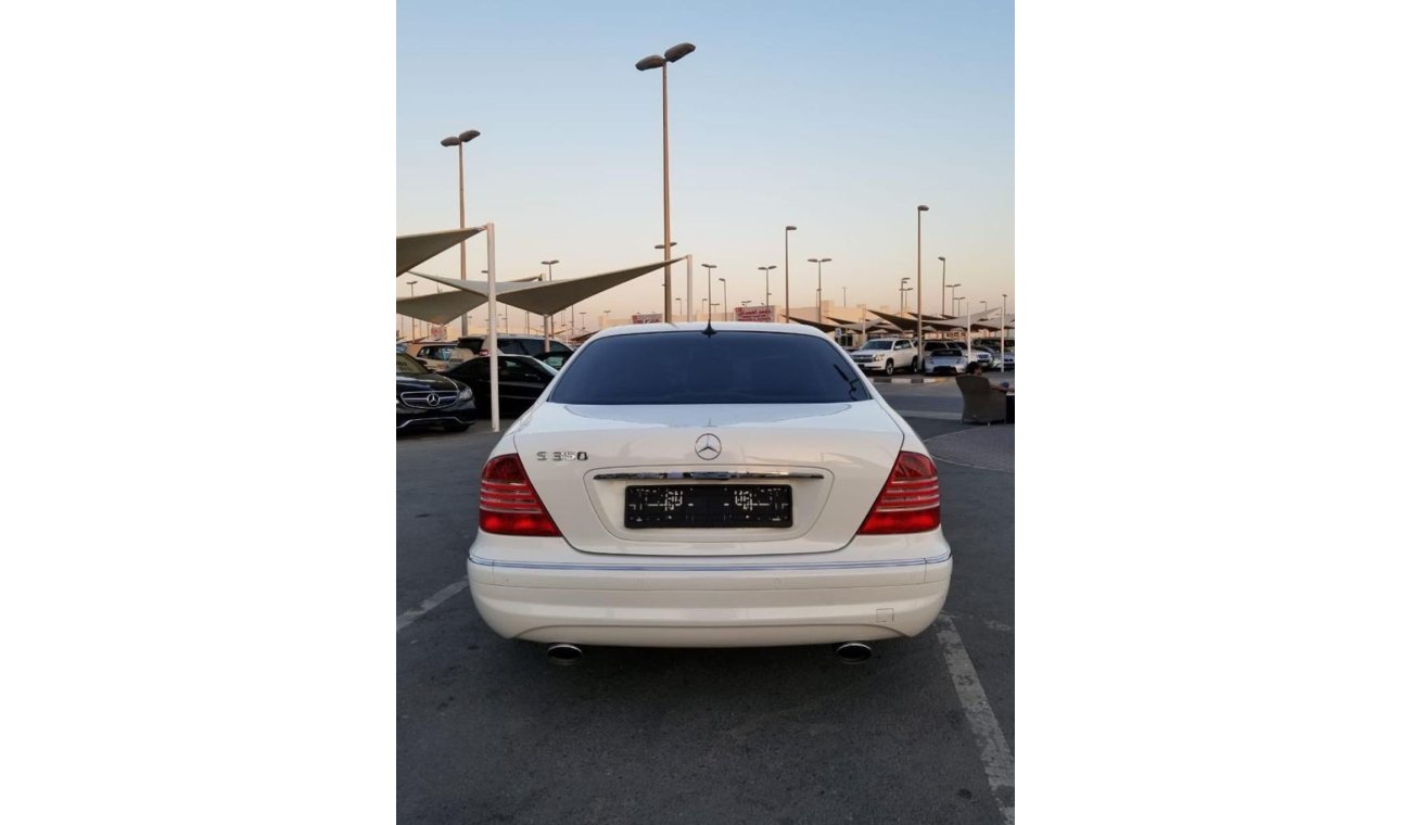 مرسيدس بنز S 350 موديل 2005 خليجي فل مواصفات فتحه سقف وطاولات لارج