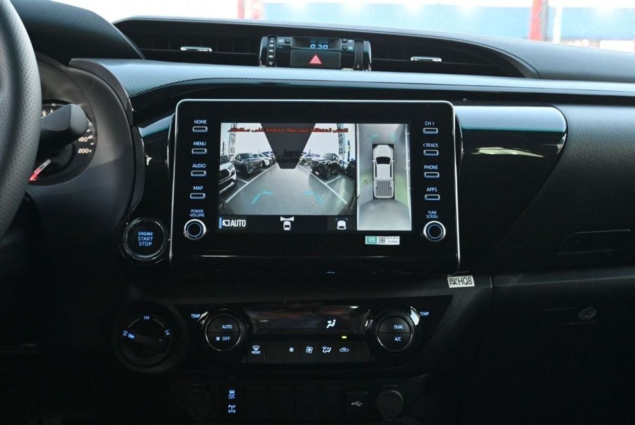 تويوتا هيلوكس Toyota Hilux GR Sport 4.0L V6, Petrol, Double Cab, Pickup, 4WD, 360 Camera, Cruise Control, Driver E