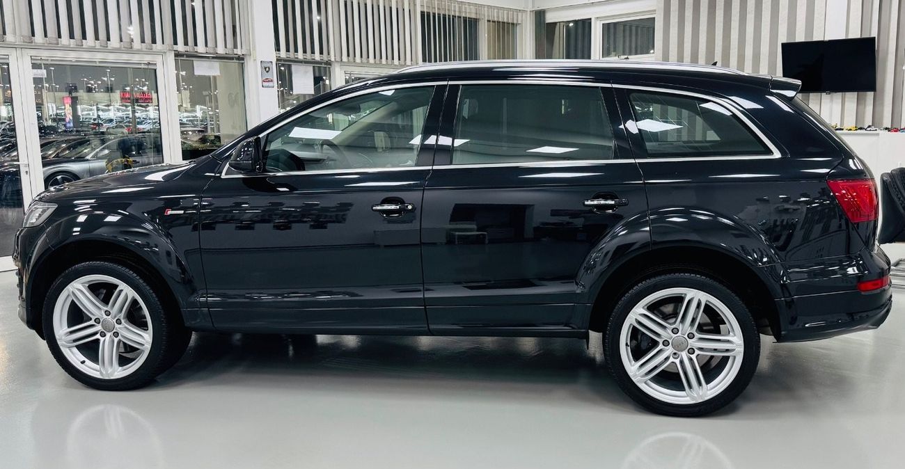 Audi Q7 TFSI quattro S-Line GCC .. FSH .. V6 .. S line .. Top Range .. Perfect Condition