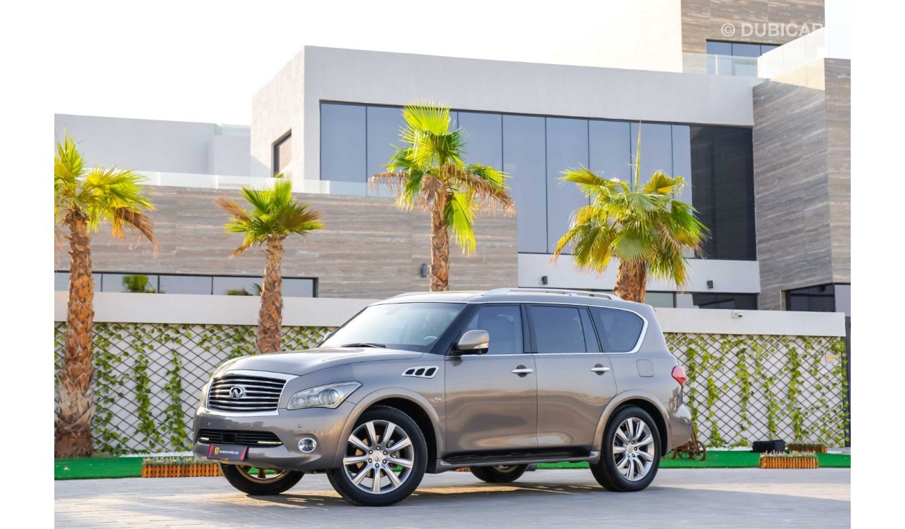 إنفينيتي QX80 Luxury | 2,351 P.M (4 Years) | 0% Downpayment | Full Option | Immaculate Condition!