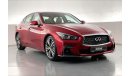 Infiniti Q50 Sport | 1 year free warranty | 0 down payment | 7 day return policy