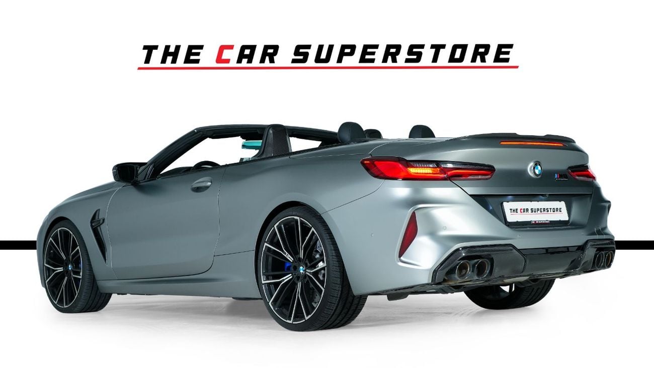BMW M8 M COMPETITION X-Drive-Convertible - Special Order - Matt- Full Service History