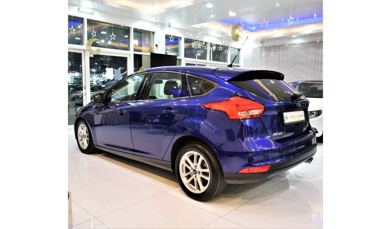 Ford Focus FULL SERVICE HISTORY!LOW MILEAGE Ford Focus 2015 Model!! in Blue Color! GCC Specs