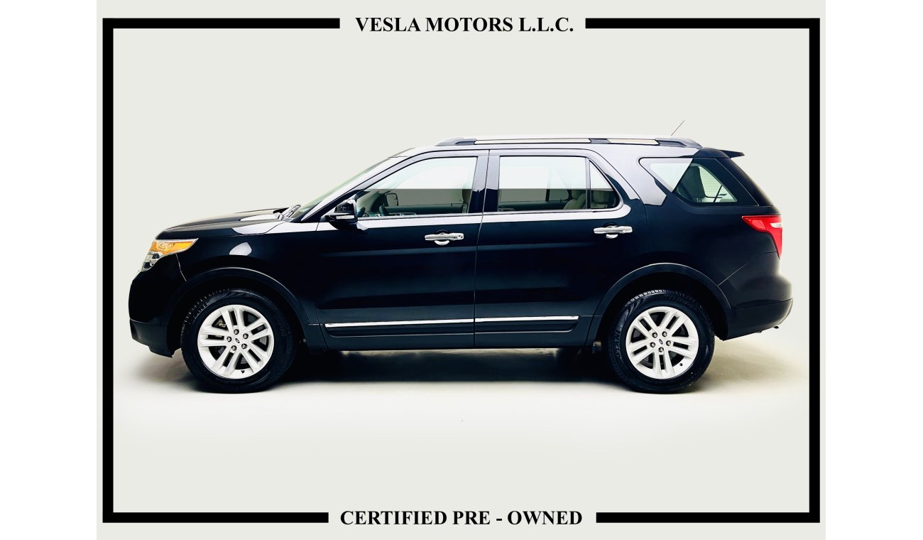 Ford Explorer XLT SPORT  + 4WD + LEATHER SEATS + NAVI + PANORAMIC / GCC / 2013 / UNLIMITED KMS WARRANTY / 732DHS
