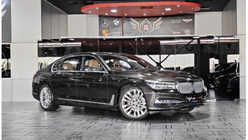 BMW 740Li AED 2,200 P.M | 2016 BMW 7 SERIES  740 Li | GCC | EXCLUSIVE VIP  | UNDER WARRANTY