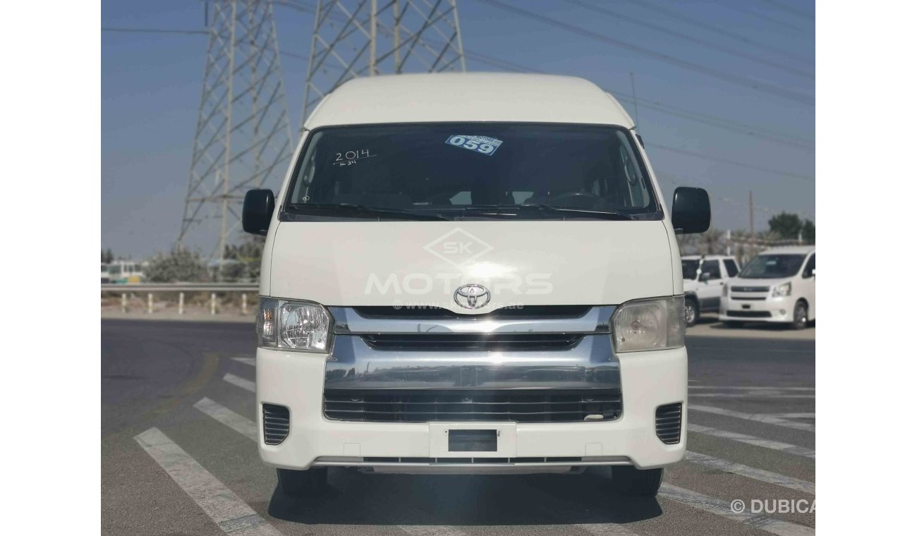 تويوتا هاياس HIGHROOF 2.7L PETROL, 15" ALLOY WHEELS, POWER STEERING (LOT # 515)