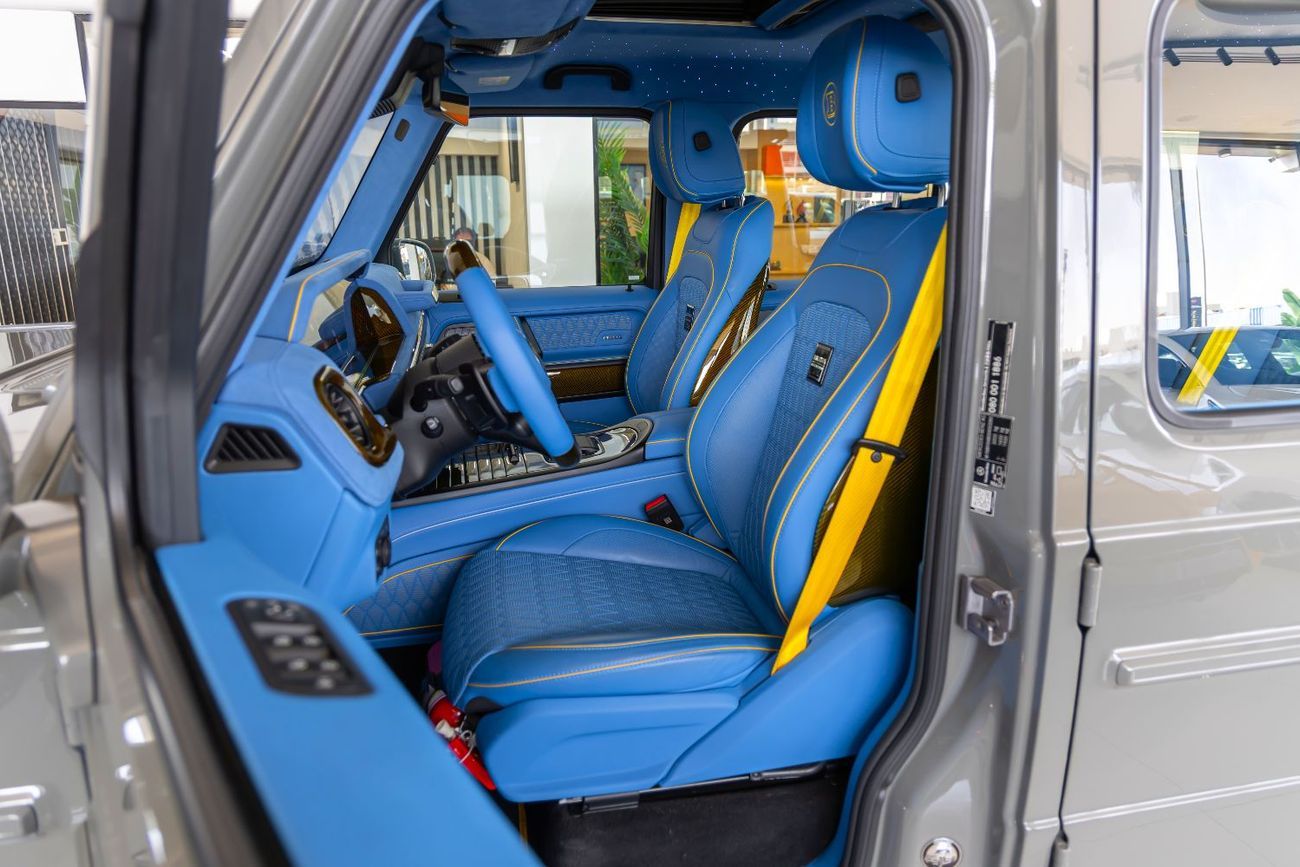 Mercedes-Benz G 63 AMG 4MATIC SUV BRABUS Kit 800 | Carbon Fiber Interior  Seats | Star Light Roof | Prefect Condition 2025