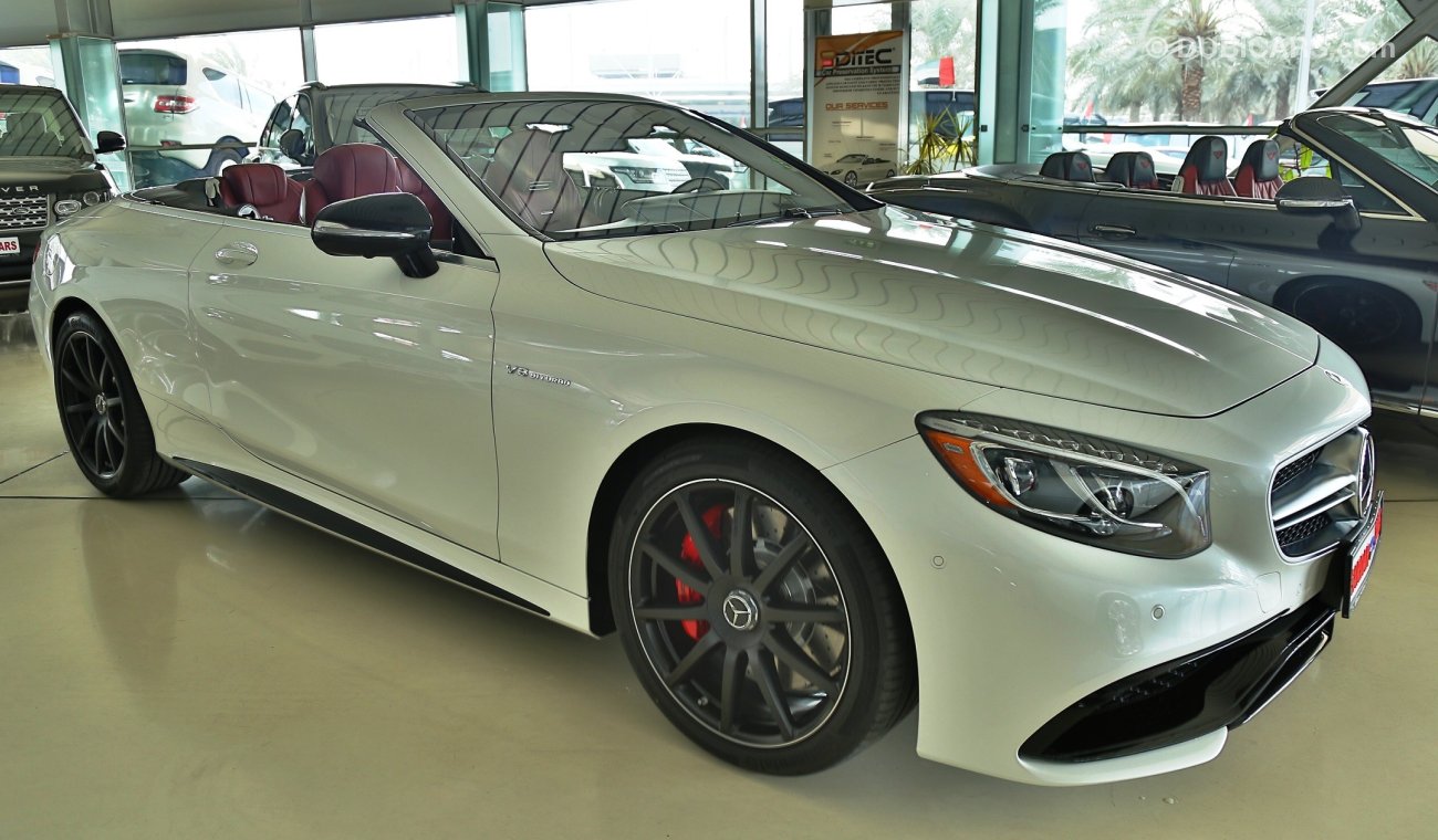 مرسيدس بنز S 63 AMG كوبيه Convertible