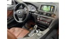 BMW 640i 2015 BMW 640i Gran Coupe, BMW Service History, Warranty, Low Mileage, GCC