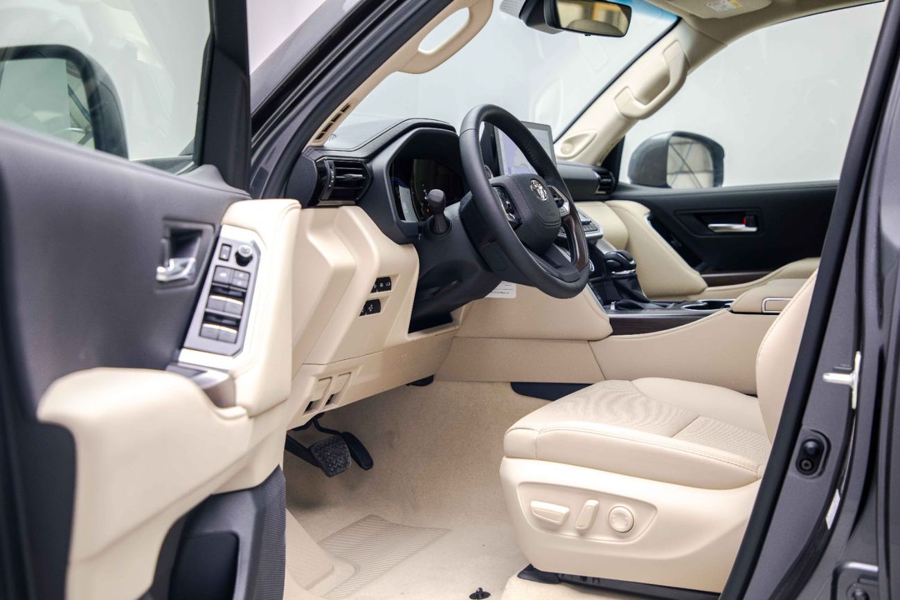 Toyota Land Cruiser GXR 3.5L - Grey Metallic Inside Beige | Export Only