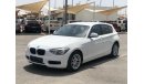 BMW 116i Bmw 116 model 2013 GCC car prefect condition one owner low mileage