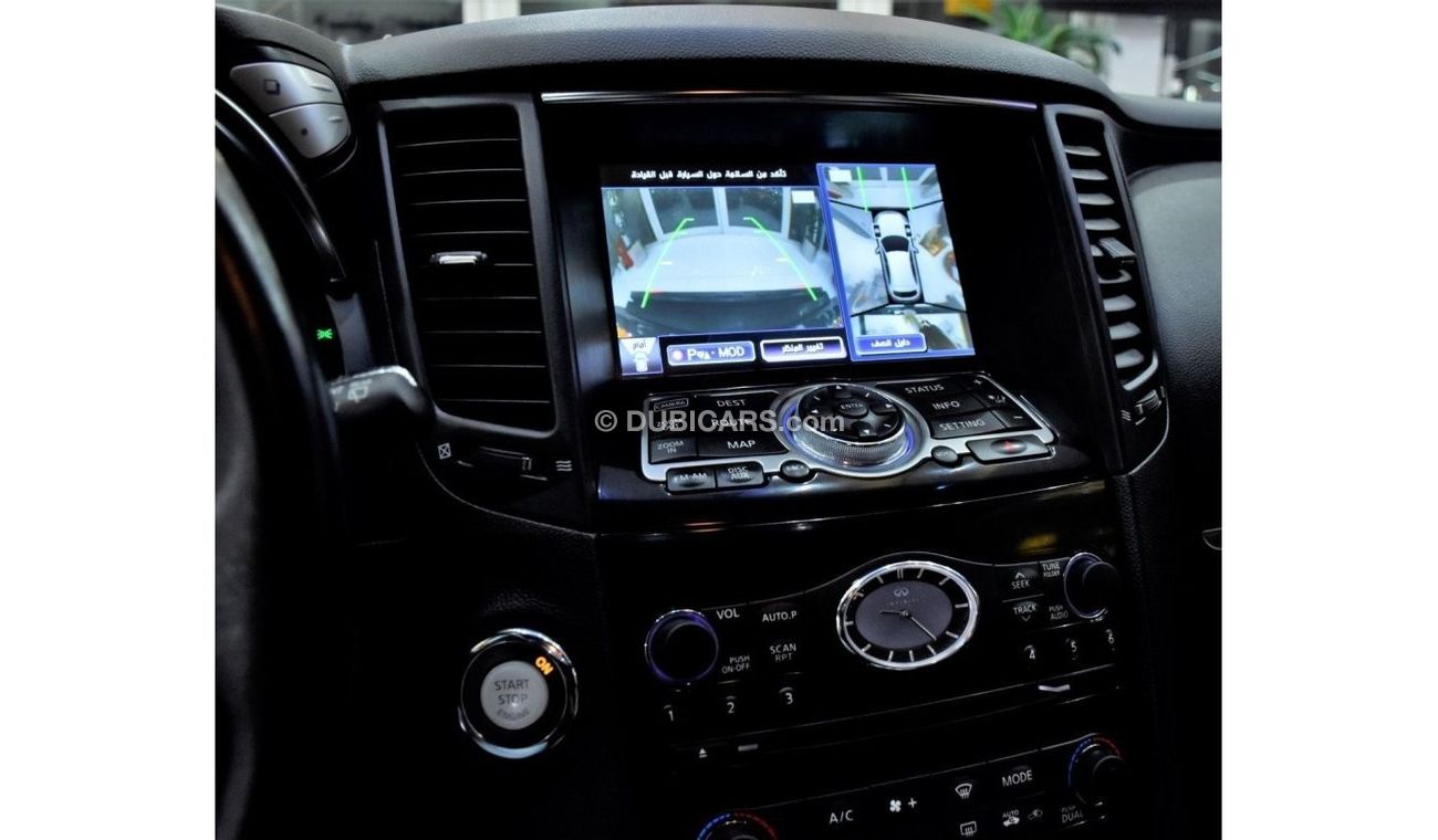 Infiniti QX70 EXCELLENT DEAL for our Infiniti QX70 Limited ( 2018 Model ) in Silver Color GCC Specs