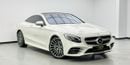 مرسيدس بنز S 560 2020 Mercedes Benz S560 4MATIC Coupe, Warranty, Full Service History, Excellent Condition, Japanese