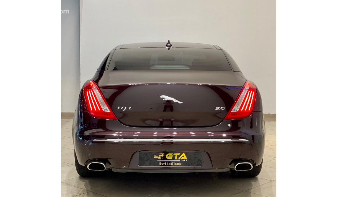 Jaguar XJ 2013 Jaguar XJL V6, Jaguar Service History, Warranty, GCC