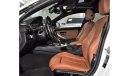 BMW 420i AGENCY WARRANTY 2022 or 200,000 KM \ SERVICE CONTRACT BMW 420i M-Kit 2017 Model!! GCC Specs