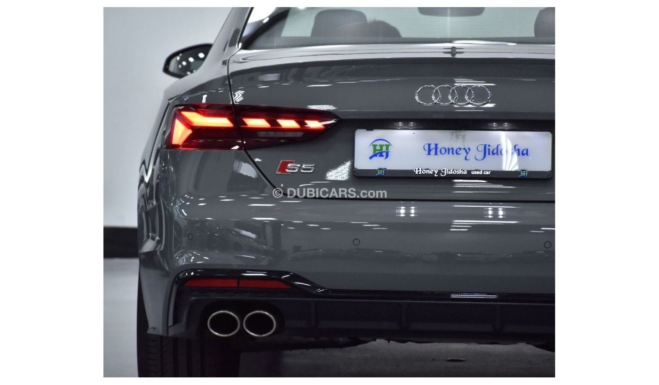 Audi S5 EXCELLENT DEAL for our Audi S5 Coupe TFSi ( 2022 Model ) in Grey Color Korean Specs