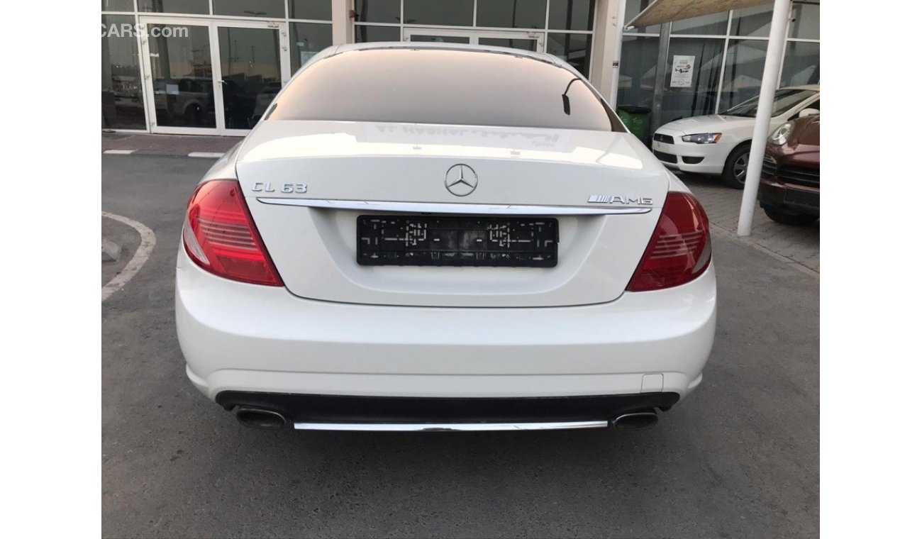 Mercedes-Benz CL 500 with CL63 kit 2008GCC car prefect condition low mileage full option sun roof night visi