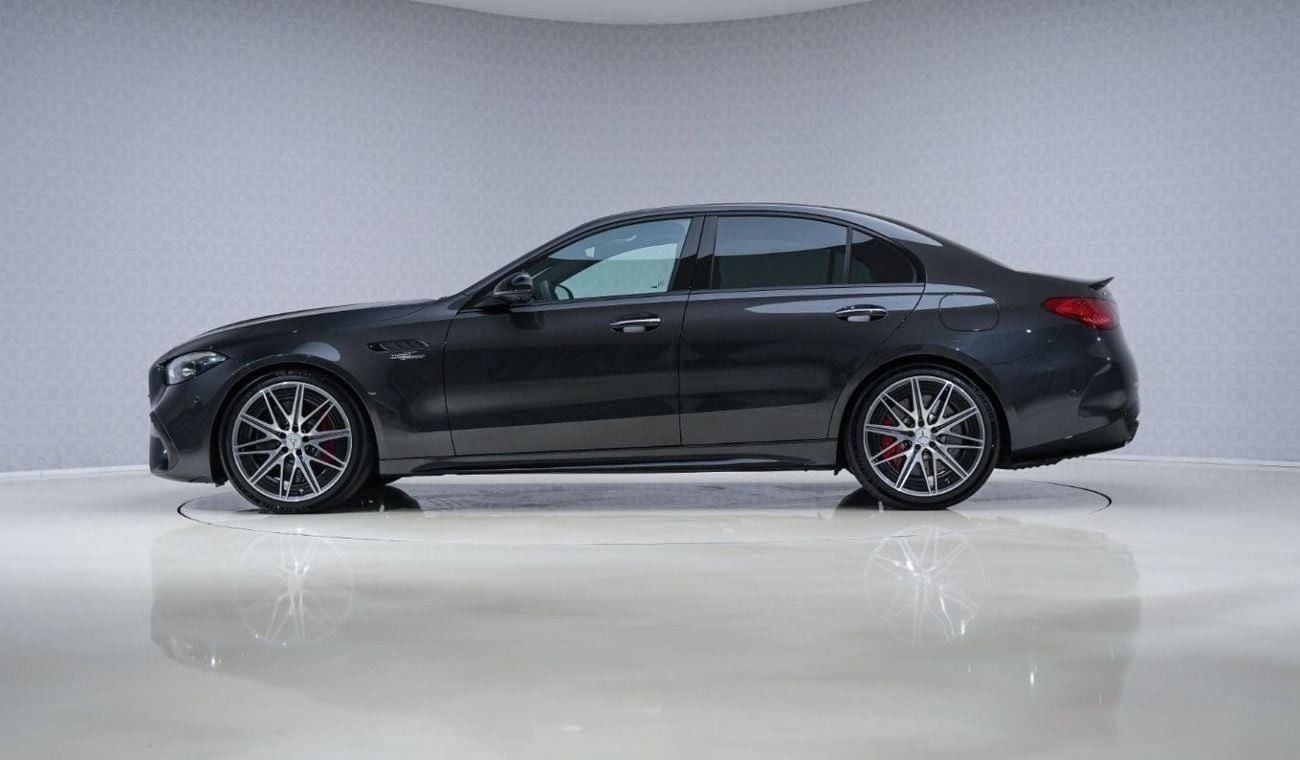 مرسيدس بنز C 63 AMG S E Performance | AED 6,571 PM | Up to 3 Years Unlimited Warranty